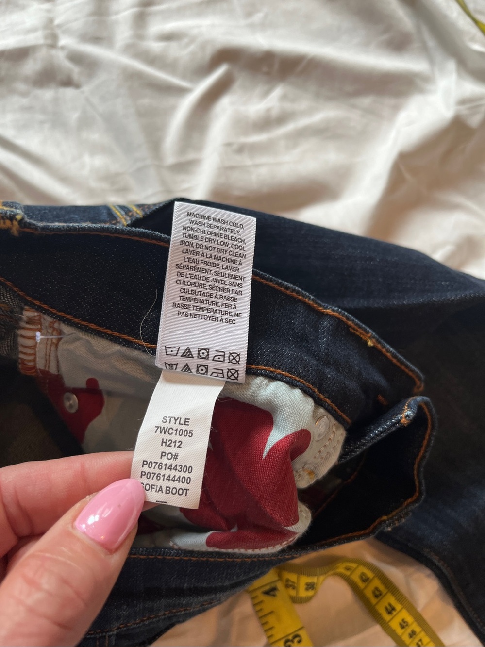 Lucky Brand Womens sz 26 Dark Indigo boot cut flare Y2K NWT - Picture 10 of 11